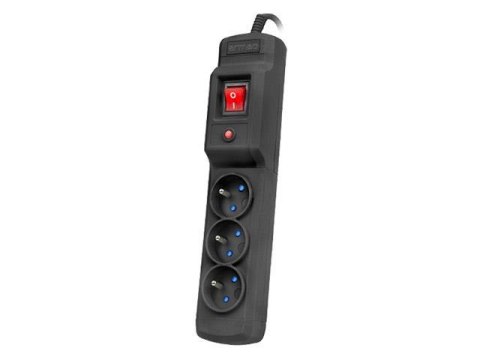 Listwa zasilająca Armac Multi M3 3m 3x PL czarny ARMAC