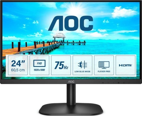 Monitor AOC 23,8" 24B2XHM2 VGA HDMI AOC