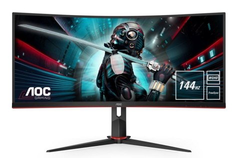 Monitor AOC 34" CU34G2X/BK HDMI DP 4xUSB 3.0 AOC