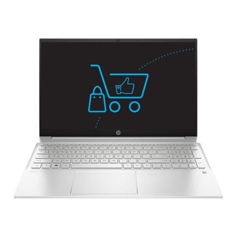 Notebook HP Pavilion 15-eg2175nw 15,6"FHD/i5-1235U/8GB/SSD512GB/IrisXe/DOS Silver 2Y HP