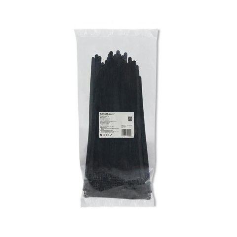 Opaski zaciskowe Qoltec wielorazowe/trytytki | 7.2*250mm | Nylon UV | Czarne Qoltec Opaski zaciskowe Qoltec wielorazowe/trytytki | 7.2*250mm | Nylon UV | Czarne Qoltec