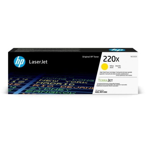 Toner HP 220X (W2202X) Yellow 5500str. HP