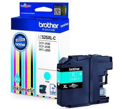 Tusz Brother 525XLC Cyan XL Brother Tusz Brother 525XLC Cyan XL Brother