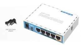 Access Point MikroTik hAP ac lite (650MHz CPU) 32MB RAM, 4x LAN, 2.4GHz 802.11b/g/n, RouterOS L4 MIKRO TIK