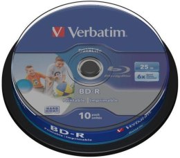 BD-R Verbatim 25 GB Printable SL Datalife Cake 10 Szt Verbatim