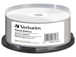 BD-R Verbatim 25GB X6 DL+ printable thermal NO ID (Cake 25) Verbatim