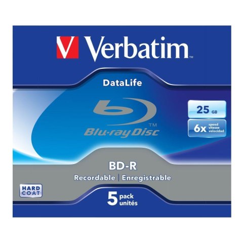 BD-R Verbatim Datalife 25GB 6x (Jewel Case 5) Verbatim