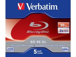 BD-RE DL Verbatim 2x 50GB (Jewel Case 5) Blu-Ray Verbatim