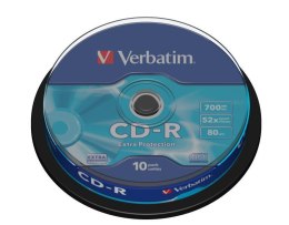 CD-R Verbatim 52x 700MB Extra Protection (Cake 10) Verbatim