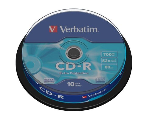 CD-R Verbatim 52x 700MB Extra Protection (Cake 10) Verbatim
