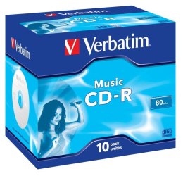 CD-R Verbatim Music 80min (jewel case 10) Verbatim
