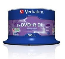 DVD+R Verbatim 8x 8,5GB  Cake 50 szt DL Verbatim