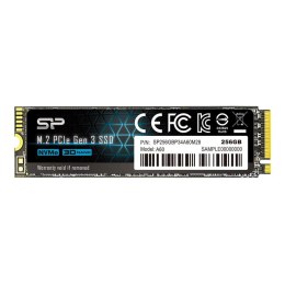 Dysk SSD Silicon Power A60 256GB PCIe Gen3x4 NVMe (2200/1600 MB/s) 2280 BULK SILICON POWER