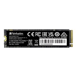 Dysk SSD Verbatim Vi5000 512GB M.2 PCIe Gen4 NVME 2280 (5000/2500 MB/s) Verbatim