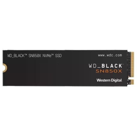 Dysk SSD WD Black SN850X 2TB M.2 2280 PCIe NVMe (7300/6600 MB/s) WDS200T2XHE z radiatorem Western Digital