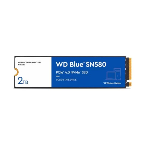 Dysk SSD WD Blue SN580 2TB M.2 2280 NVMe (4150/4150 MB/s) WDS200T3B0E Western Digital