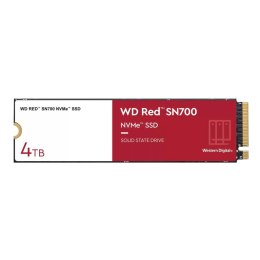 Dysk SSD WD Red SN700 4TB M.2 2280 NVMe (3400/3100 MB/s) WDS400T1R0C Western Digital