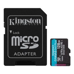 Karta pamięci Kingston microSD Canvas Go! Plus 128GB Class 10+ adapter Kingston