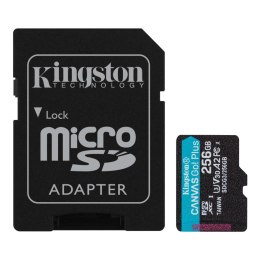 Karta pamięci Kingston microSD Canvas Go! Plus 256GB Class 10 UHS-I + adapter Kingston