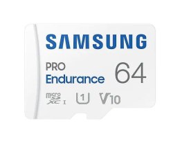 Karta pamięci Samsung PRO Endurance microSDXC 64GB (100/40 MB/s) + adapter SAMSUNG