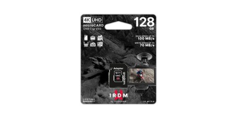 Karta pamięci microSDXC GOODRAM IRDM 128GB UHS-I U + Adapter Goodram Karta pamięci microSDXC GOODRAM IRDM 128GB UHS-I U + Adapter Goodram