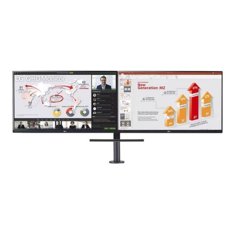 Monitor LG 27" 27QP88DP-BS QHD Ergo Dual HDMI 2xDP VGA DVI-D USB-C LG Monitor LG 27" 27QP88DP-BS QHD Ergo Dual HDMI 2xDP VGA DVI-D USB-C LG