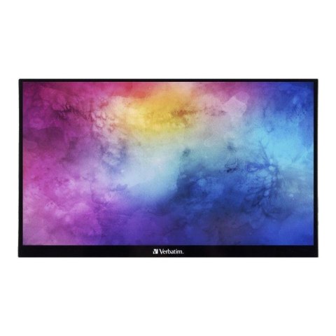 Monitor przenośny Verbatim 14" PMT-14 Portable Touch HDMI USB 2.0 2xUSB-C Verbatim
