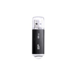 Pendrive Silicon Power ULTIMA U02 64GB USB 2.0 Black SILICON POWER