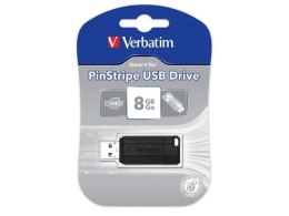 Pendrive Verbatim 8GB PinStripe USB 2.0 Verbatim