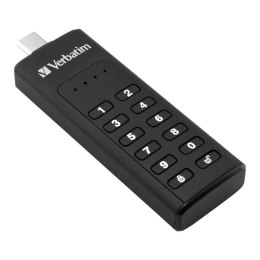 Pendrive Verbatim Keypad Secure 64GB USB-C 3.0 z klawiaturą Verbatim