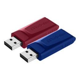 Pendrive Verbatim Store 'n' Go Slider 32GB USB 2.0 (2-pack) Verbatim