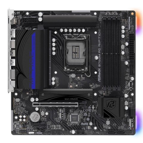 Płyta ASRock B760M PG Riptide /B760/DDR5/SATA3/M.2/USB3.0/PCIe4.0/s.1700/mATX ASRock Płyta ASRock B760M PG Riptide /B760/DDR5/SATA3/M.2/USB3.0/PCIe4.0/s.1700/mATX ASRock