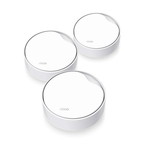 System Mesh TP-Link Deco X50-POE (3-pack) AX3000 Wi-Fi 6, 1x 2,5GbE, 1x 1GbE TP-LINK System Mesh TP-Link Deco X50-POE (3-pack) AX3000 Wi-Fi 6, 1x 2,5GbE, 1x 1GbE TP-LINK