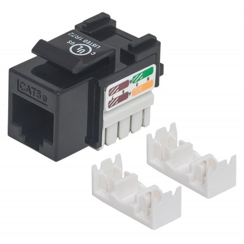 Moduł Keystone Intellinet RJ45 UTP Cat.5e, czarny Intellinet