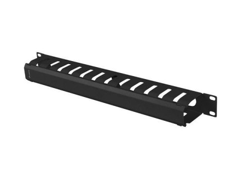 Organizer kabli Lanberg AK-1704-B 19" 1U z zaślepką typ A czarny LANBERG Organizer kabli Lanberg AK-1704-B 19" 1U z zaślepką typ A czarny LANBERG
