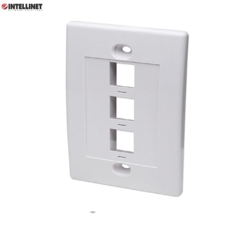 Panel 3-portowy Intellinet na moduły Keystone Intellinet