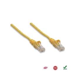 PatchCord 100% miedź Intellinet Cat.5e UTP, 0,5m, żółty Intellinet