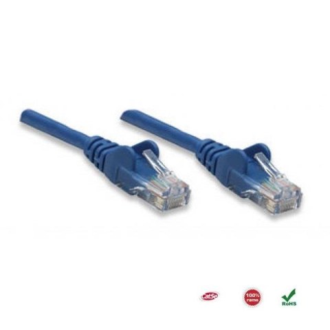 PatchCord 100% miedź Intellinet Cat.5e UTP, 15m, niebieski Intellinet PatchCord 100% miedź Intellinet Cat.5e UTP, 15m, niebieski Intellinet