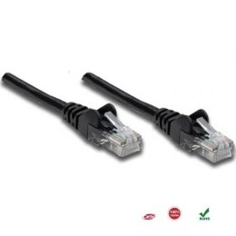 PatchCord 100% miedź Intellinet Cat.5e UTP, 1m, czarny Intellinet