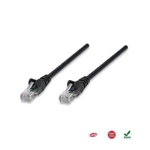 PatchCord 100% miedź Intellinet Cat.5e UTP, 2m, czarny Intellinet