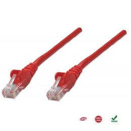 PatchCord 100% miedź Intellinet Cat.5e UTP, 3m, czerwony Intellinet