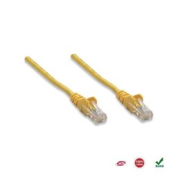 PatchCord 100% miedź Intellinet Cat.5e UTP, 3m, żółty Intellinet