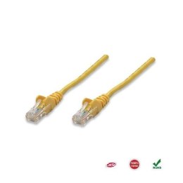 PatchCord 100% miedź Intellinet Cat.5e UTP, 5m, żółty Intellinet