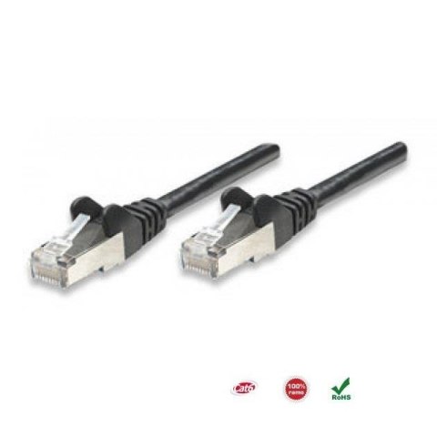 PatchCord 100% miedź Intellinet Cat.6 UTP, 0,5m, czarny Intellinet PatchCord 100% miedź Intellinet Cat.6 UTP, 0,5m, czarny Intellinet