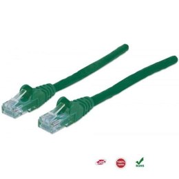 PatchCord 100% miedź Intellinet Cat.6 UTP, 1,5m, zielony Intellinet