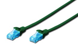 Patchcord DIGITUS UTP kat. 5e 1,5m PVC zielony Digitus