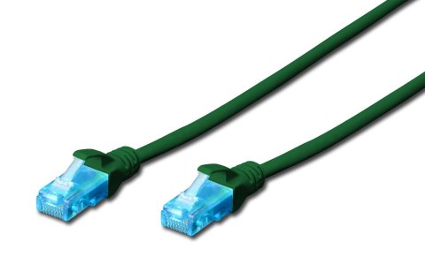 Patchcord DIGITUS UTP kat. 5e 15m PVC zielony Digitus
