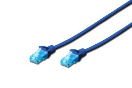 Patchcord DIGITUS UTP kat. 5e 1m PVC niebieski Digitus