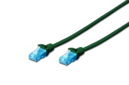 Patchcord DIGITUS UTP kat. 5e 2m PVC zielony Digitus