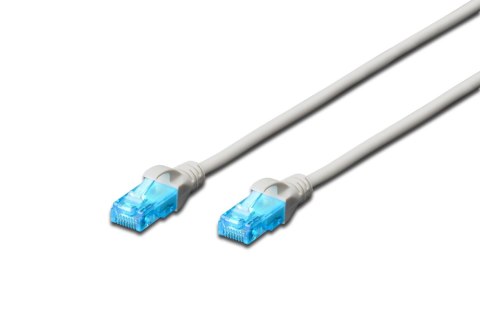 Patchcord DIGITUS UTP kat. 5e 3m PVC szary Digitus
